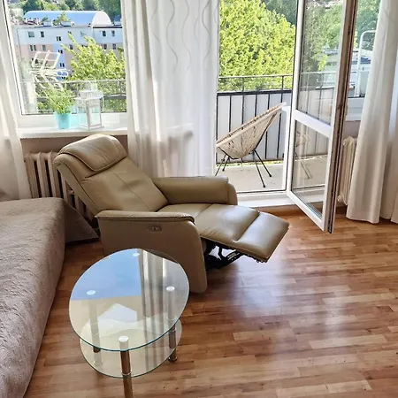Mango Lu Z Balkonem, Plaza 300m Apartment Sopot