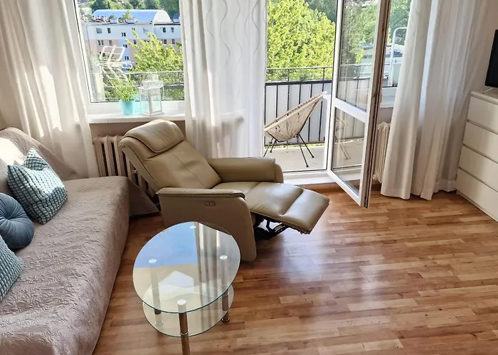 Mango Lu Z Balkonem, Plaza 300m Apartment Zoppot